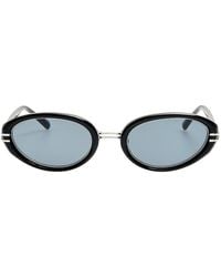 The Attico - Oval Sunglasses - Lyst