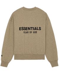 Fear Of God - Classic Fit Fleece Crew Neck Sweatshirt - Lyst