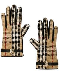 Burberry - Victoria Tweed Glove - Lyst