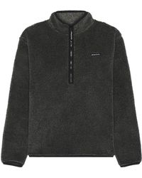 District Vision - Doug Half Zip Fleece Sweater - Lyst