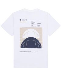 Snow Peak - Alpha Breeze Typography T-shirt - Lyst
