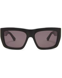 Bottega Veneta - New Triangle Acetate Sunglasses - Lyst