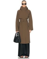 The Upside - James Hooded Trench Coat - Lyst