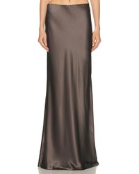 Enza Costa - Silk Full Length Skirt - Lyst
