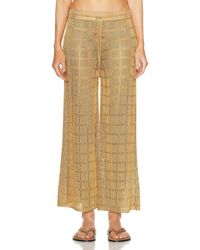 Calle Del Mar - Crochet Patchwork Pant - Lyst