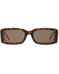 DIESEL - Rectangle Sunglasses - Lyst