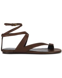 KHAITE - Aimee Ankle Strap Sandal - Lyst