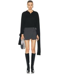 Coperni - Knotted Sleeves Polo Sweater - Lyst