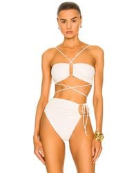 Magda Butrym - Wrap Tie Bikini Top - Lyst