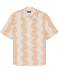 Frescobol Carioca - Castro Duo Cabana Stripe Short Sleeve Shirt - Lyst