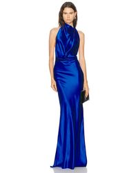 The Sei - Halter Drape Bias Gown - Lyst
