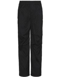 Burberry - Check Nylon Cargo Trousers - Lyst