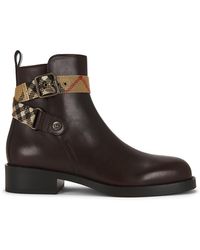 Burberry - Huntley Bootie - Lyst
