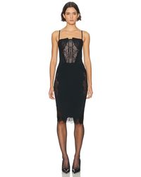 Halo - Collage Corset Dress - Lyst