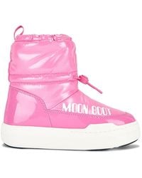 Moon Boot - Kids Junior Park Tube Mid Glitter Waterproof Boot - Lyst
