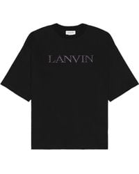 Lanvin - Puffer Paris Oversized T-shirt - Lyst