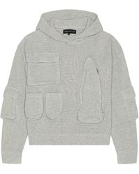 Who Decides War - Multi Pocket Hooded Sweatshirt - Lyst