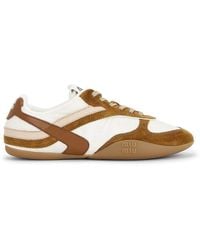 Miu Miu - Gymnasium Nylon Tech Sneaker - Lyst