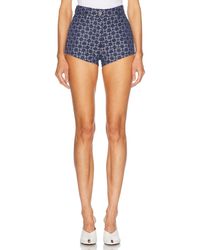 Givenchy - Monogram Denim Short - Lyst
