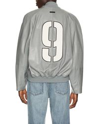 北*有様 Fear of God 4th コレクション　フライトジャケット Fear Of God '4th Collection' Bomber Jacket in Gray for Men | Lyst