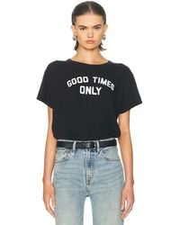 R13 - Good Times Only Boy Tee - Lyst