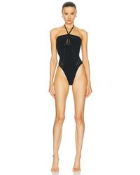 Wolford - Halter One Piece Swimsuit - Lyst