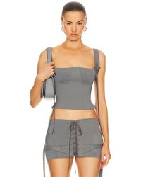 KNWLS - Lethal Bustier Top - Lyst