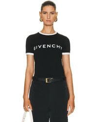 Givenchy - Ringer T-shirt - Lyst