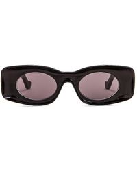Loewe - Paula's Ibiza Rectangular Acetate Sunglasses - Lyst