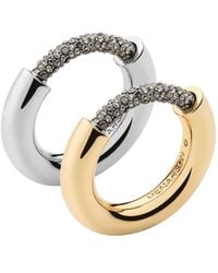 DEMARSON - Bracie Stackable Ring Set - Lyst