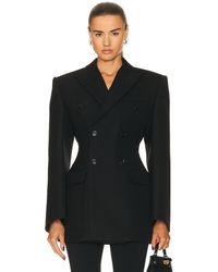 Wardrobe NYC - Double Breasted Contour Blazer - Lyst