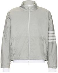 Thom Browne - Funnel Neck Nylon Ripstop Jacket - Lyst