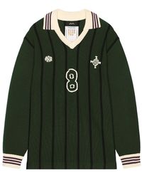 rice nine ten Long Sleeve Soccer Jersey in Black for Men | Lyst