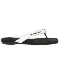 Alexander Wang - Jenna Tubular Flat Thong Sandal - Lyst