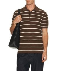 Jonathan Simkhai - Calum Short Sleeve Polo - Lyst