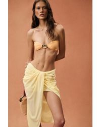 SAME - For Fwrd Hammered Bandeau Bikini Top - Lyst