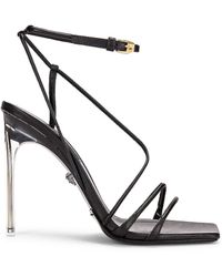 versace chunky heels