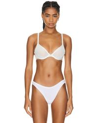 CUUP - Mesh Plunge Bra - Lyst