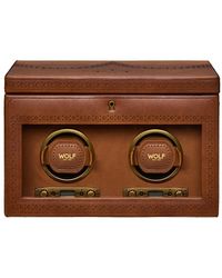 Wolf - Brogue Double Winder With Storage - Lyst