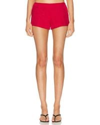 AEXAE - X Revolve Linen Flat Short - Lyst