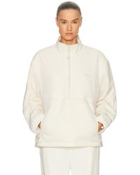 Skims - Teddy Half Zip Pullover Jacket - Lyst