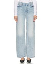 Mother - The Dodger Button Hover Cuff Jeans - Lyst