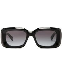 Chloé - Gayia Rectangular Sunglasses - Lyst