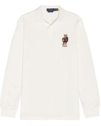 Polo Ralph Lauren - Long Sleeve Novelty Holiday Bear Polo - Lyst