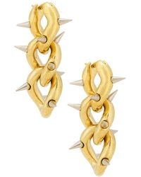 Acne Studios - Spike Chain Earrings - Lyst