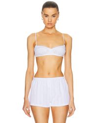 Cou Cou Intimates - The Pointelle Balconette Bralette - Lyst