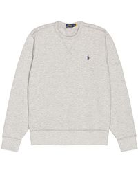 white polo sweatshirt