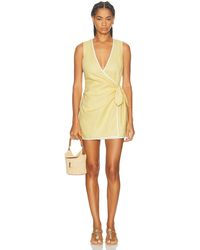SIR. - Carlotta Wrap Mini Dress - Lyst