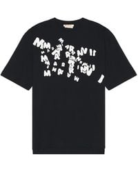 Marni - Logo T-Shirt - Lyst