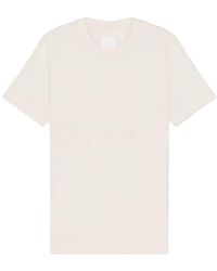 Givenchy - Slim Fit Branding Embroidery Tee - Lyst
